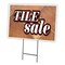 Signmission Tile Sale Yard Sign & Stake outdoor plastic coroplast window, C-1824 Tile Sale C-1824 Tile Sale - alternate 1